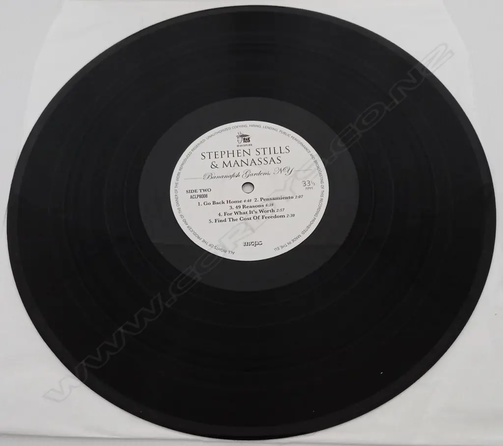 Stephen Stills, Manassas, Bananafish Gardens, NY Image 1++